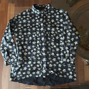 ZARA Sequin star jacket / shirt